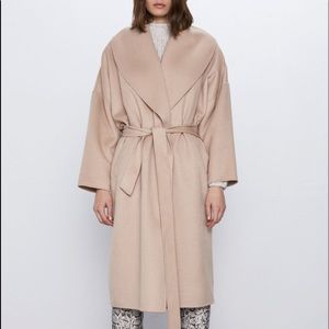 Zara wrap coat